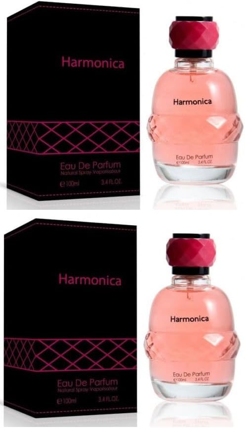 Modaleo - 2 Pack Women's Perfume Harmonica Eau de Parfum Spray Women Fragrance EDP for her 100ml