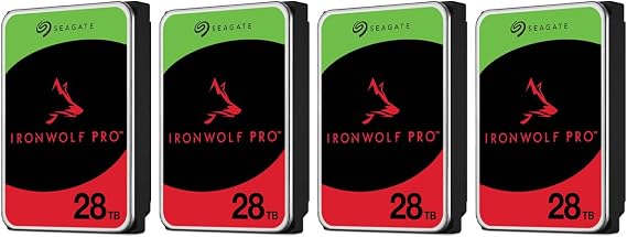 Seagate IRONWOLF PRO 28TB 4PK