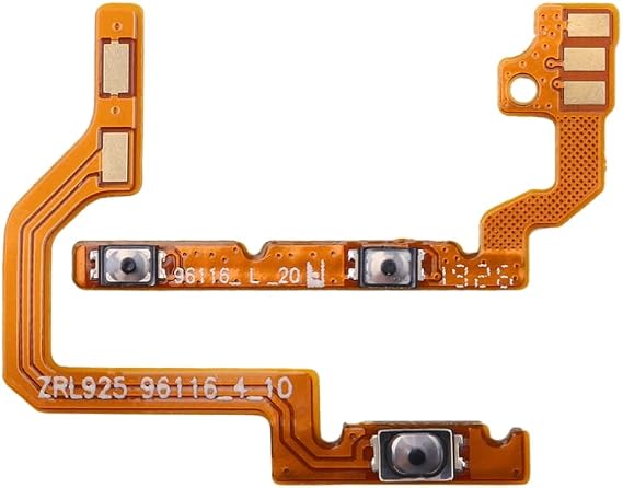 Cellphone Parts for Galaxy A10S 1 Pair Power Button & Volume Button Flex Cable