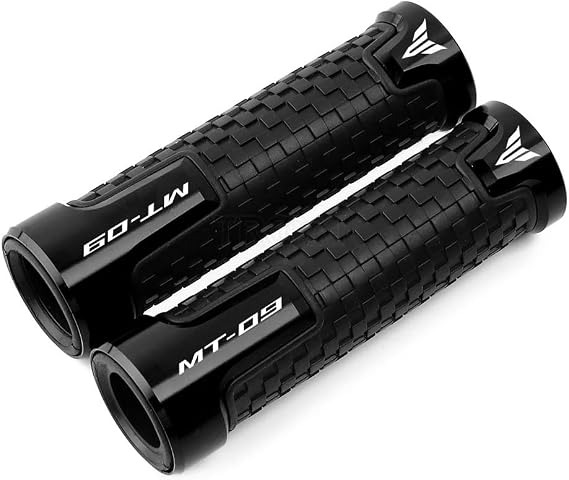 7/8'' 22MM Motorcycles CNC Handlebar Hand Grips Handle Bar Compatible with MT09 MT-09 FZ-09 FZ 09 2014-2019 2020 2021 2022 2023(Black)