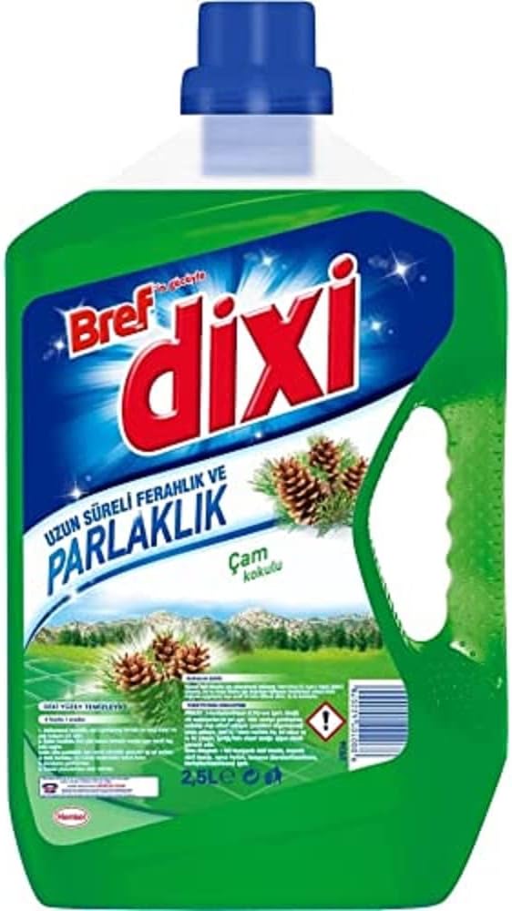Bref Dixi Çam Kokulu 2500 ml Yüzey Temizleyici (1 x 2500 ml)
