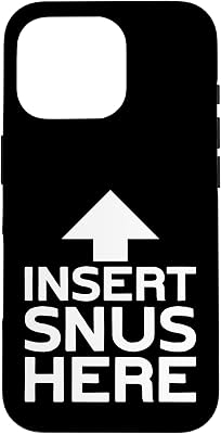 iPhone 16 Pro Snus Insert Swedish Snus Case