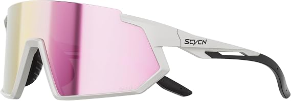 SCVCN Sports Cycling Glasses UV400 TR90 Women Men S471
