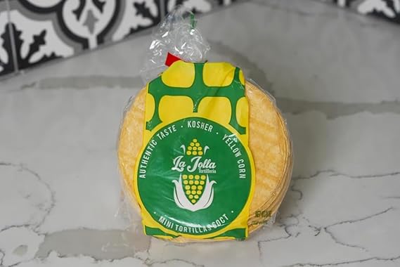 La Jolla Tortilleria 6 In. Yellow Corn Tortilla (4 Pack, 120 CT)