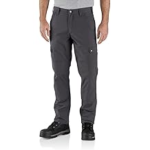 Carhartt Herren Rugged Flex Relaxed Fit Ripstop Cargo Fleece-Lined Work Casual Pants