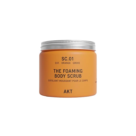 AKT The Foaming Body Scrub, SC.01 Orange Grove, 8.4 Fl Oz, All Genders