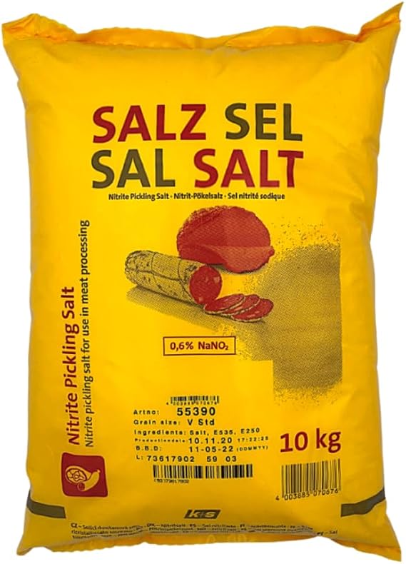 Nitrite Salt 10KG Best Before 29/08/2026