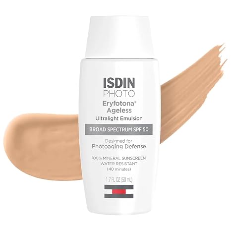 ISDIN Eryfotona Ageless Tinted Mineral Face Sunscreen SPF 50