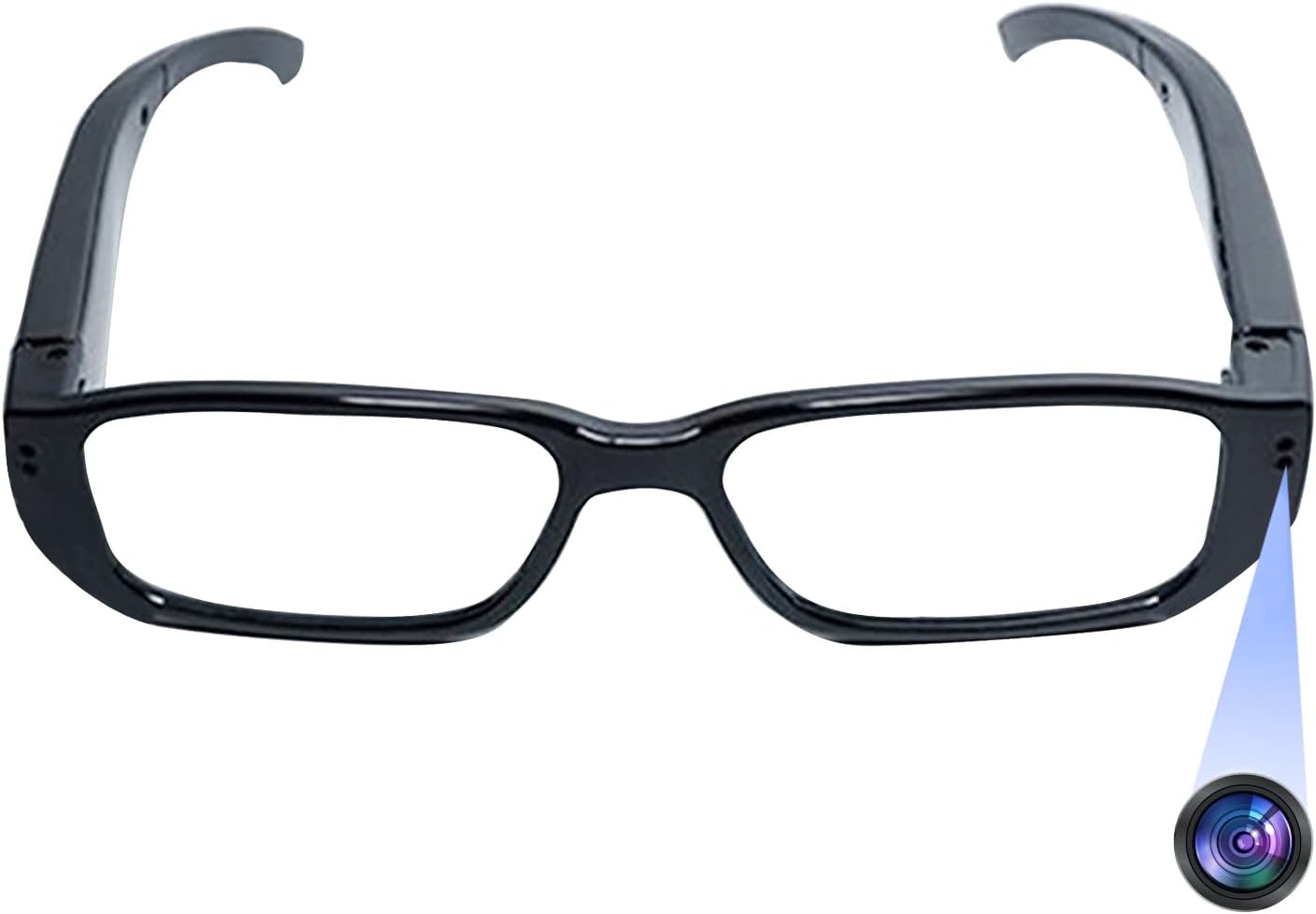 Camera Glasses, Video Recording Glasses, 1080P HD Eyewear Camera Sunglasses for Travel, Sports