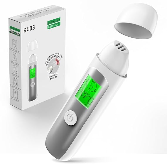 Fresh Breath Tester Odor Detector for Halitosis Test - Bad Breath Detector Halimeter - Effective Odor Breath Tester