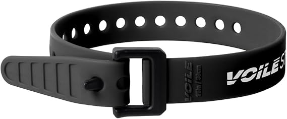 Voile Straps - 15" Nylon Buckle Black