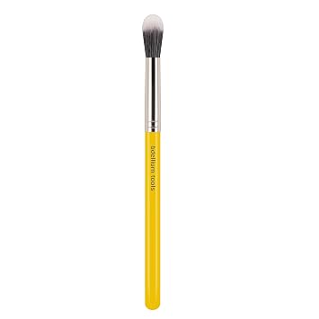 Bdellium Tools Professional Makeup Brush - Studio Series 787 Duo Fiber Large Tapered Blending - With Soft Synthetic Fibers, For Controlled Lightweight Application (Yellow, 1pc)