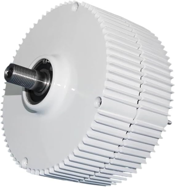 Wind Turbines Generator Low Speed Wind Power Generator 1000W 1500W 12V 24V 48V Gearless Permanent Magnet Generator for Home, Farm, RVs, Boats(Type2,48V_1000W)