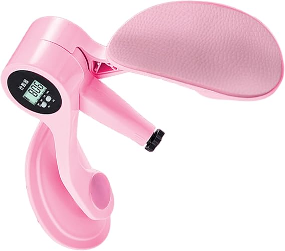 Pelvic Floor Exercise Devices Digital Counter Adjustable Hip Abductor | Strength Training Equipment for Daily Postpartum Recovery Cellulite Reduction Balance Training