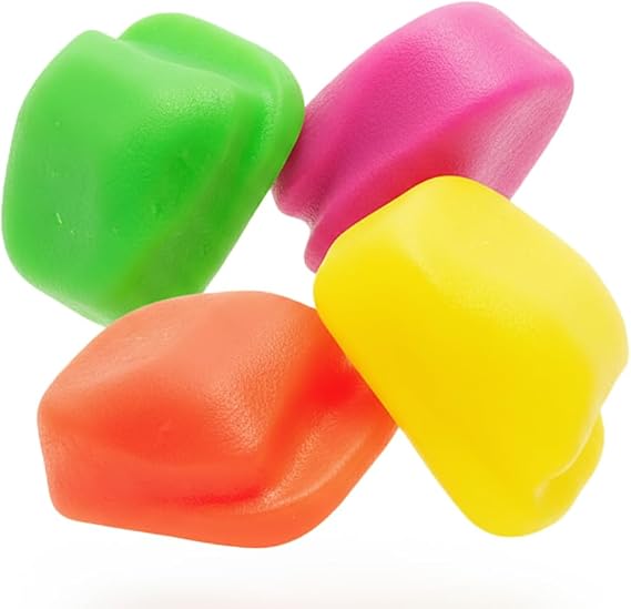 Ruff Dawg Ruff-Flex Rock Bouncy Fetch Dog Toy, MD, Assorted Colors