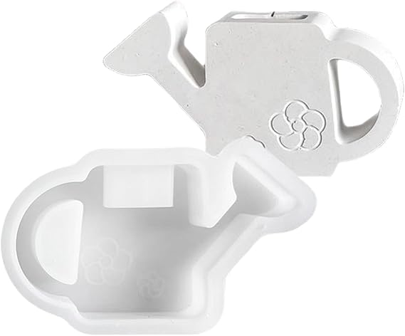 Silicone Mold for Creating Watering Can Flower Decorations Flexible Detailed Perfect for Handcraft Enthusiasts Watering Can Flower Arrangements