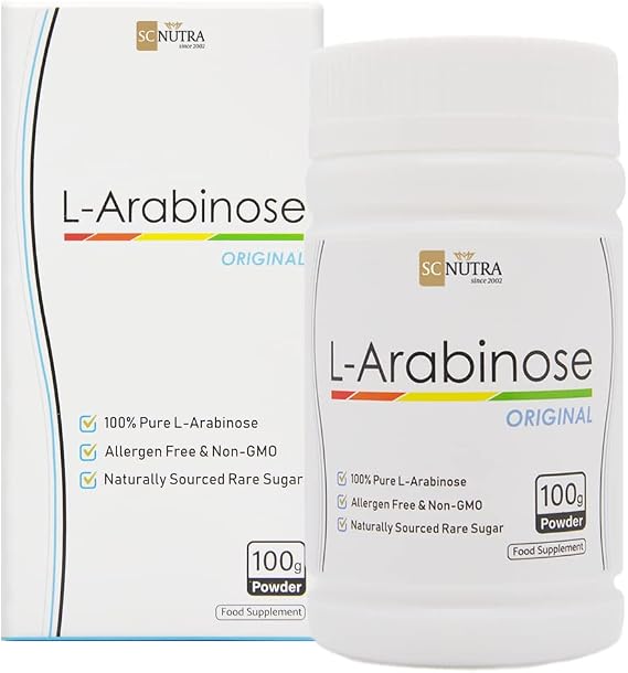 L-Arabinose Original Powder - Sugar Alternative | 100g / 3.53oz