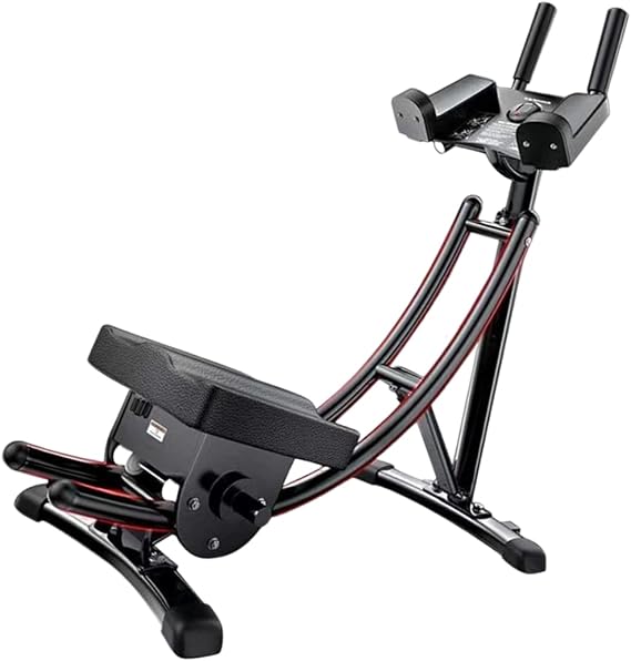 ComMax Ab Machine Core Abdominal Workout Equipment For Home Gym Adjustable Ab Crunch Foldable Strength Training Exercise Machine
