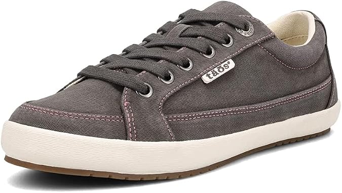 Taos Moc Star 2 Women's Sneaker - Fresh Canvas Design with Removable Footbed, Arch Support and Durable Lightweight Outsole for All Day Walking and Everyday Style
