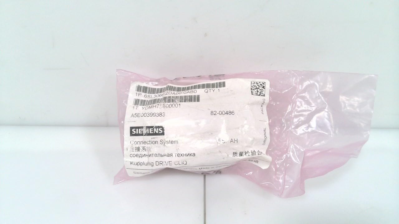 Siemens 6Sl3066-2Da00-0Ab0, Connector Coupling, for Drive-Cliq Cable, 6Sl3066-2Da00-0Ab0
