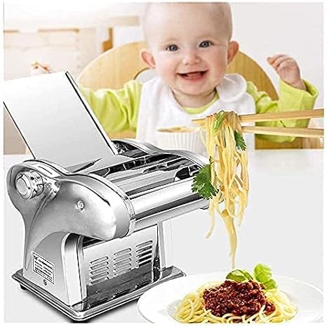 Machine, Noodle Machine Maker Machines, Spaghetti Roller, Stainless Steel Roller Machine Includes Cutter For Tagliattelle Linguine Lasagna