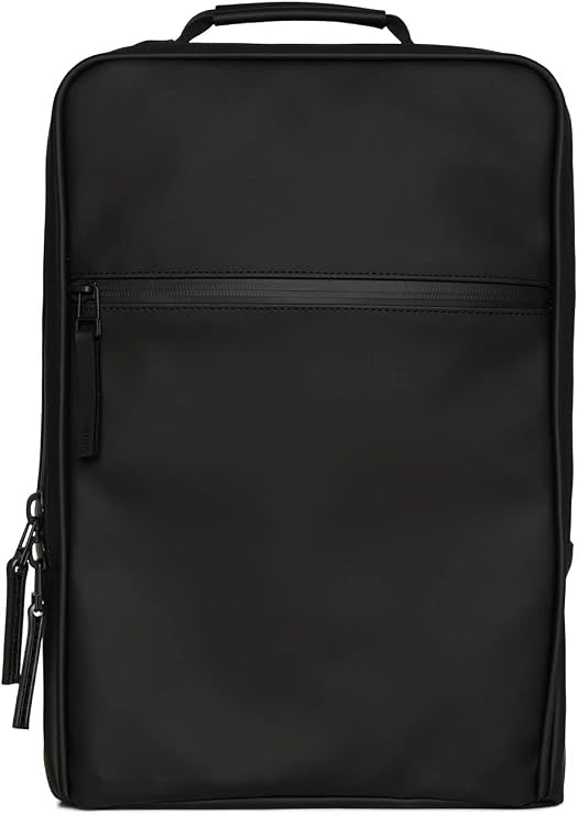 RAINS Book Backpack - Black