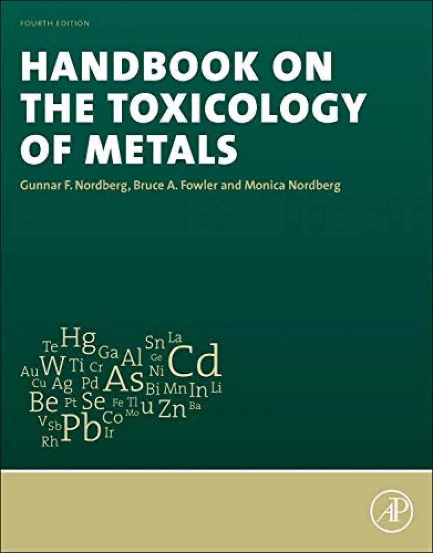 Handbook on the Toxicology of Metals 4th Edition