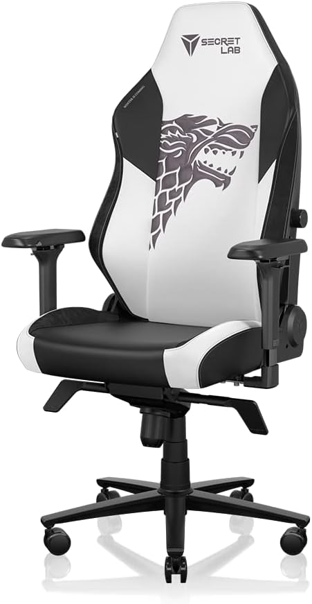 Secretlab Titan Evo House Stark Gaming Chair - Small, Leatherette, White