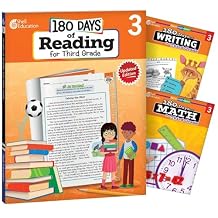 180 DaysTM: Includes Reading, Writing, and Math for 3rd Grade Practice Workbook for Classroom and Home, Cool and Fun Practice Created by Teachers Workbook Edition