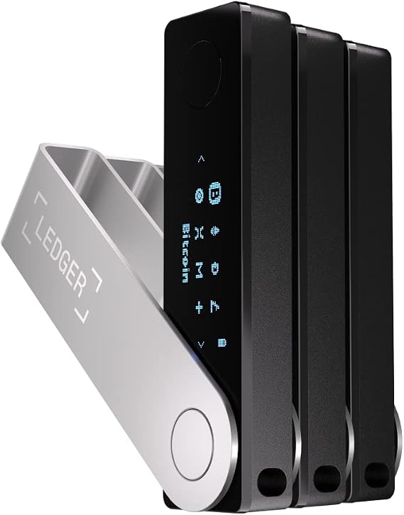 Ledger Nano X Family Pack - 3 Classic Crypto Wallets with Bluetooth