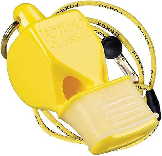 Fox 40 Classic CMG (Cushioned Mouth Grip), Yellow