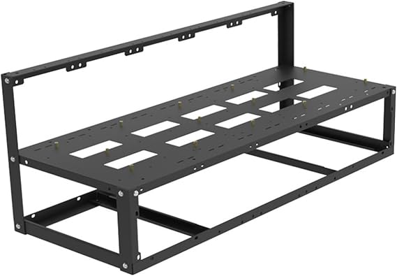 Open Air Mining Case 8 GPU Open Air Mining Rig
