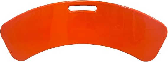 Transfer Board – Transfer Skateboard Non-Slip Slide Assist Device |Patient Strong Slide Board Mobility Aid with Handle for Safe & Easy Transfers | Wheelchair to Bed, Toilet, Car or Bath (Orange)