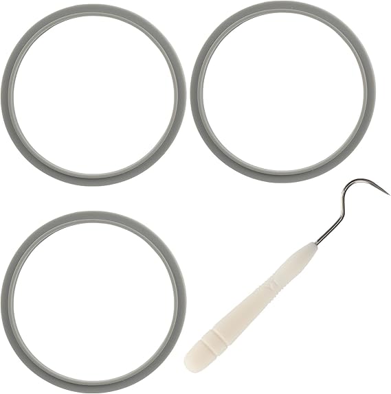 3Pcs Blender Gasket with Lip Replacement Seal Ring for Nutribullet 600/900w