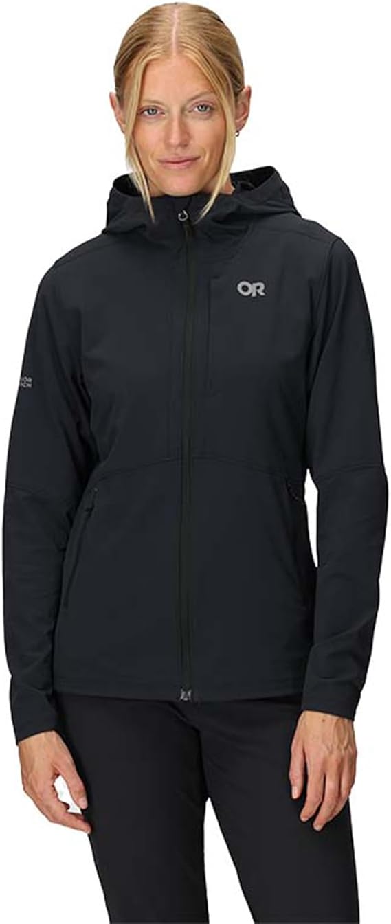 Outdoor Research Women's Ferrosi Hoodie | Wind & Water Resistant, Zippered Pockets, Adjustable Hood, Standard Fit