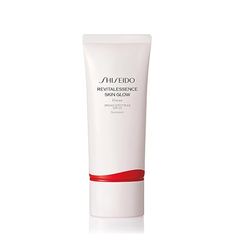 Shiseido RevitalEssence Skin Glow Primer SPF 25 - Instant Glow, 24-Hour Hydration Primer - 30 mL - Broad Spectrum SPF 25 - Non-Comedogenic - All Skin Types