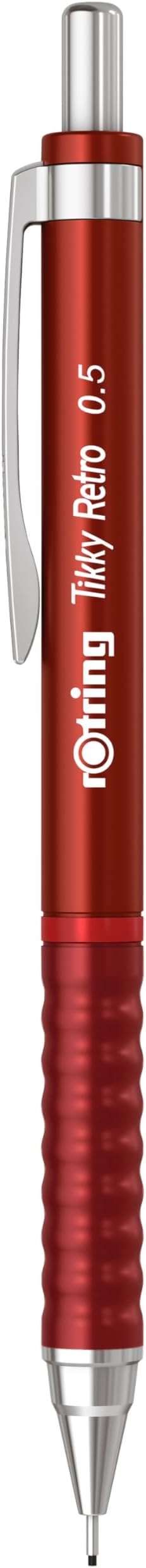 Metalic Red 0.5 Mm With Rotring Tikky Retro Mechanism