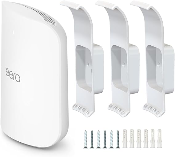 eero Max 7 Compatible Wall Mount Holder 3 Pack