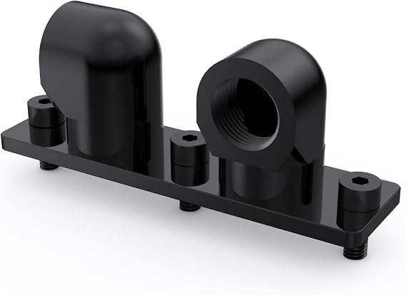 Bykski GPU Block 90 Degree Rotary Bridge Module - Black (B-VGA-Mini-X)
