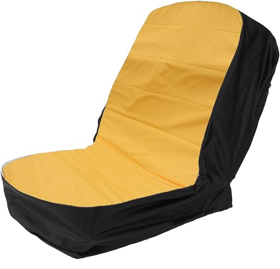 Universal Mower Tractor Seat Cover Liner Comfort Cushion Storage Bag