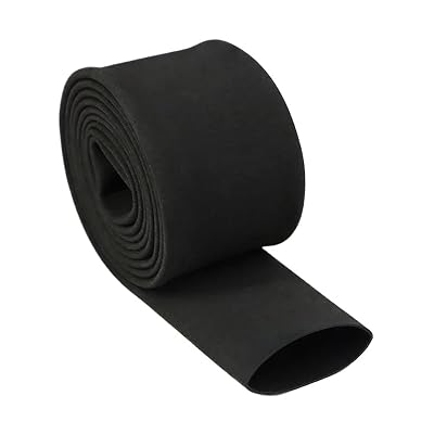 1.6mPiece Solid Color Non Slip Heat Shrink Tube Anti-Slip Insulation Sleeve 20222528303540mm Waterproof Fishing Rod WrapInner Diameter 40mm,1pcs