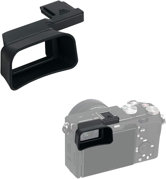 Kiwifotos Soft Viewfinder Eyecup Eye Cup Eyepiece for Sony A7C Camera