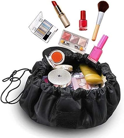 Magic Travel Pouch Large Capacity Toiletry Bags Cosmetic Storage Organizer Pouch Makeup Bag Cases