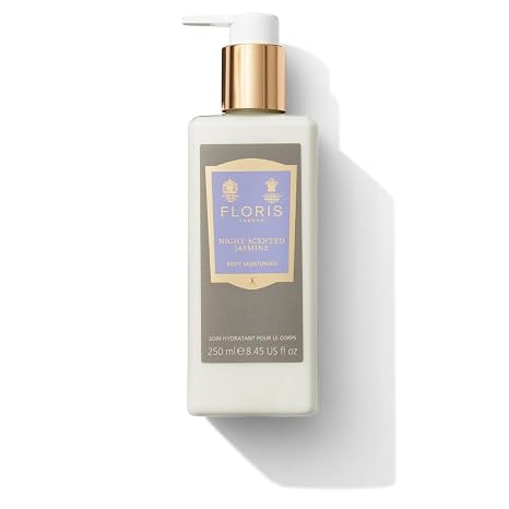 Floris London Night Scented Jasmine Enriched Body Moisturiser, 8.5 Fl Oz