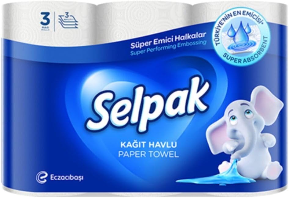 Selpak Kağıt Havlu 3'lü