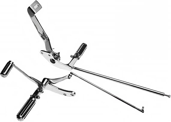 Forward Control Ribbed Pegs Mount Kit Footpegs Levers Linkages Fit For Harley Dyna Glide 1991-2014