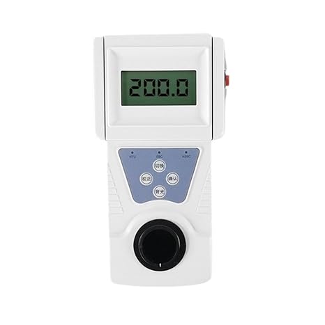Portable Turbidity Meter For Lab Water Treatment Handheld Turbidimeter With LCD Display 0-20/50/200/400/1000NTU Clear Screen(SGZ-1000BS)