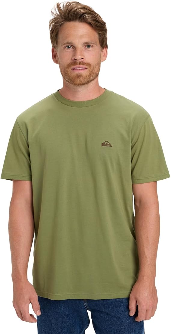 Quiksilver Men's Basic Ss Tee Young T-Shirt (Pack of 1)