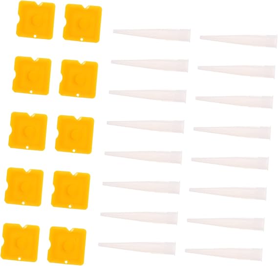 Diy Caulking Nozzle Tool Set 36pcs Sealant Nozzle Alicator Caulking Extension Glue Remover Suitable for Kitchen Bathrooms Windows