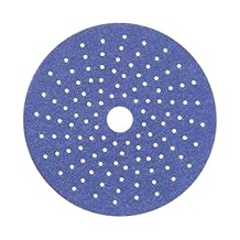 Sunmight Gold 5 Inch 120G Multi-Hole Sanding Discs Hook and Loop Premium Sandpaper Pads for Orbital Sander, Wood, Metal, Auto Body, Paint, Plastic, Dry or Wet Use, Woodworking & Polishing 50 Discs